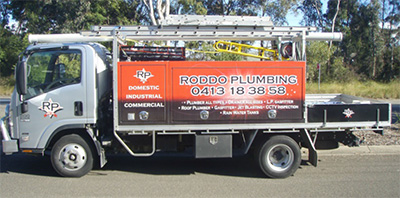 Roddo plumbing truck
